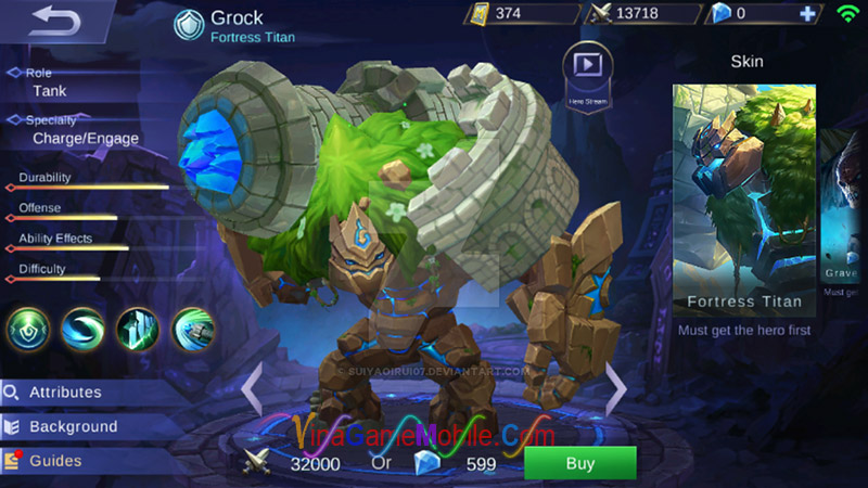 Grock Mobile Legends