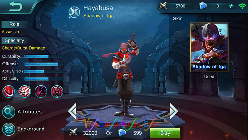 Hayabusa Mobile Legends