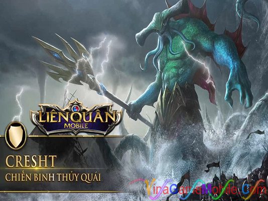Cách Lên Đồ Chơi Cresht Liên Quân