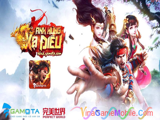 Tải game Anh Hùng Xạ Điêu 3D Mobile Online Gamota - Soha