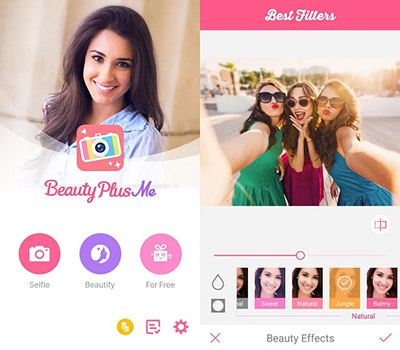 Phần mềm chụp ảnh Beauty Plus online