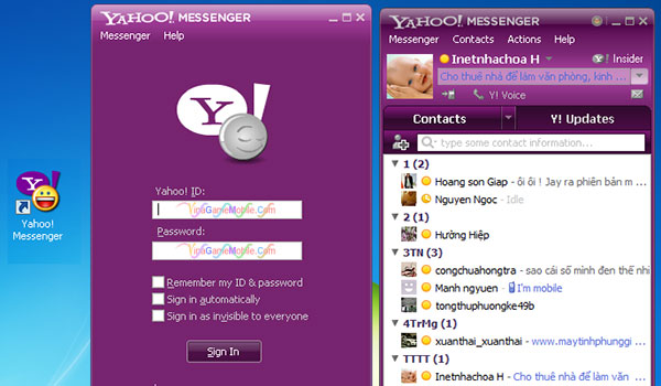 Tải Yahoo Messenger về máy miễn phí