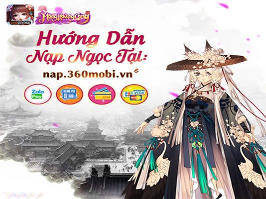 Nạp thẻ 360mobi Mộng Hoàng Cung