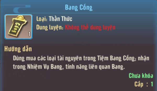 Nhiệm vụ Bia Quán Bang TSQ