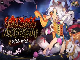 Sự Kiện Săn Siêu Boss Neko Okami Săn siêu boss âm dương sư