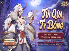 Túi Quà Tỳ Bông – Skin Bạch Tuyết Thanh Sương Túi quà Tỳ Bông âm dương sư