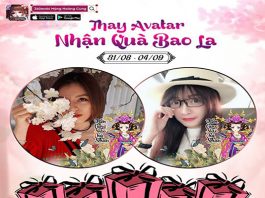 Event thay Avatar 360mobi Mộng Hoàng Cung