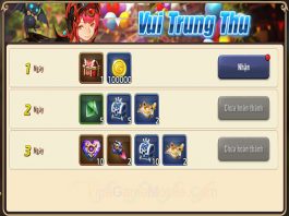 Event Vui Trung Thu DNM Event vui trung thu Dragon Nest Mobile
