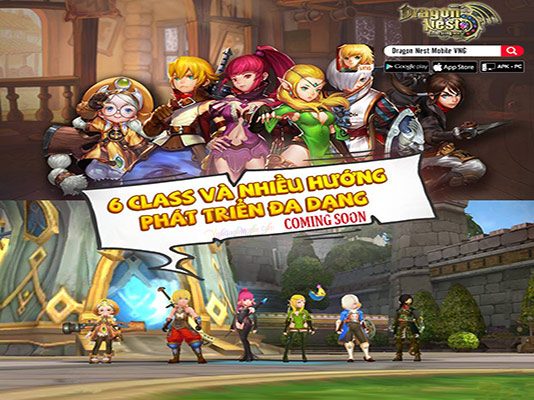 Hướng dẫn chơi Dragon Nest Mobile