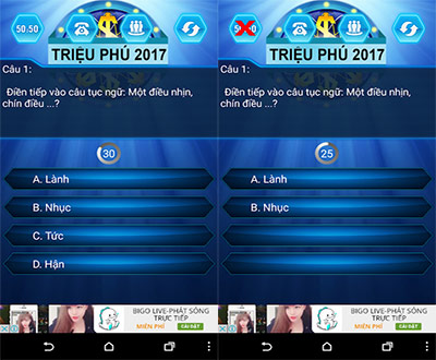 Download game Ai Là Triệu Phú về máy