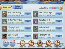 Bí kíp lên level nhanh Tam Sinh Tam Thế