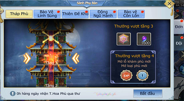 Hướng dẫn lên level nhanh TSTT 02