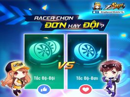 Các kiểu đua trong Zing Speed Mobile