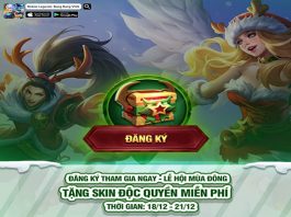 Đăng Ký Nhận Quà Lễ Hội Mùa Đông Mobile Legends Lễ hội mùa đông Mobile Legends