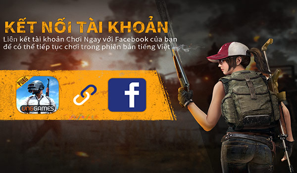 Liên kết tài khoản Pubg Mobile với facebook