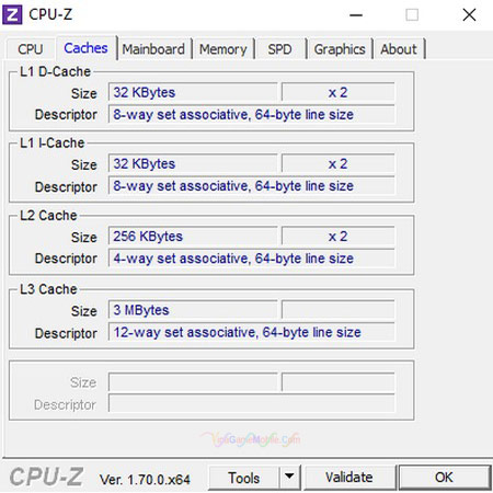 Tải CPU Z 32 bit 64 bit Portable 03
