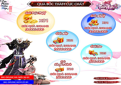 Event Big Offline Tình Kiếm 3D tại Hà Nội 03