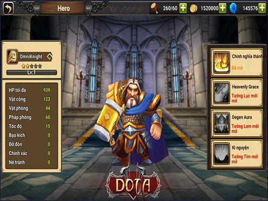 Hướng dẫn chơi OmniKnight dota mobi Việt Nam