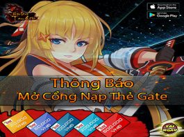 Nạp thẻ Hậu Duệ Tam Quốc