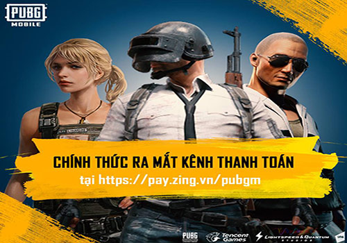 Ra mắt kênh thanh toán Pubg Mobile VN 01