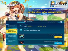 Sự Kiện Tuần Lễ Giải Trí Zing Speed Mobile Sự kiện tuần lễ giải trí Zing Speed Mobile