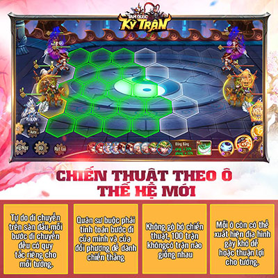 Chiến thuật theo ô Tam Quốc Kỳ Trận 01