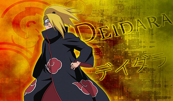 Deidara trong Naruto 01