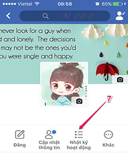 Cách xem nhật ký hoạt động Facebook 02