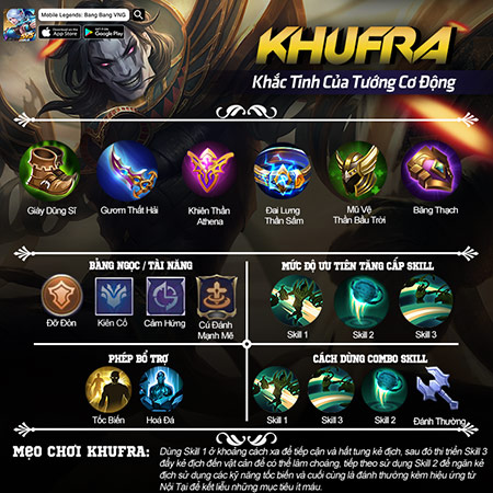 Hướng dẫn chơi Khufra Mobile Legends