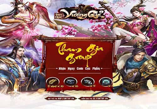 Nhận Code, GiftCode Tam Quốc Vương Giả 03