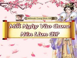 Hướng dẫn chơi 360mobi Cung Đình Kế