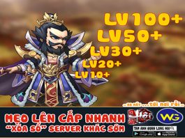 Cách lên cấp nhanh Tam Anh Quần Long Hội