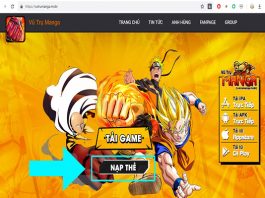 Nạp Thẻ Vũ Trụ Manga Nạp thẻ Vũ Trụ Manga