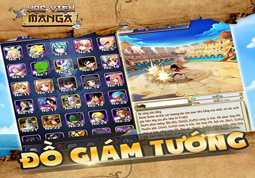 Tải game Học Viên Manga cho điện thoại Android, iOS 02