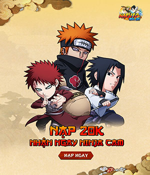Hướng dẫn nạp thẻ Naruto Hỏa Chí 05