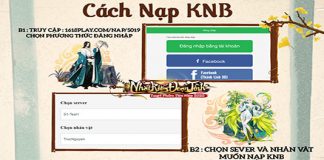 Nạp thẻ Nhất Kiếm Đoạn Tình