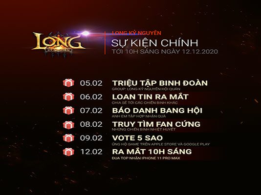 GiftCode Long Kỷ Nguyên GiftCode Long Kỷ Nguyên VTC