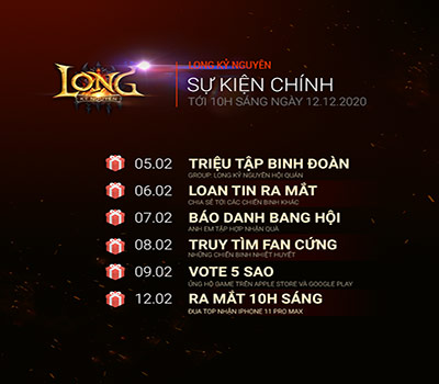 Hướng dẫn nhận GiftCode Long Kỷ Nguyên 02