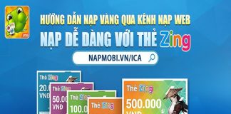 Nạp thẻ Tân Thần Điêu VNG