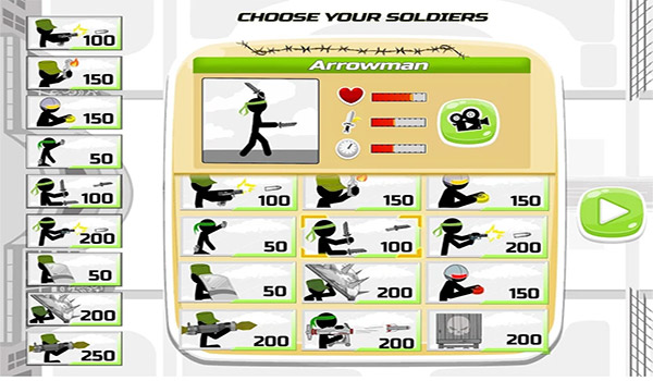 Tải game Stickman Army cho điện thoại Android, iOS 02