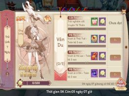 Hướng Dẫn Nhiệm Vụ 7 Ngày Nhận SSR Ứng Long Nhiệm vụ 7 Ngày Vân Mộng Tứ Thời Ca