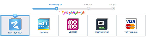 Hướng dẫn nạp thẻ Vạn Lý Chinh Đồ 03