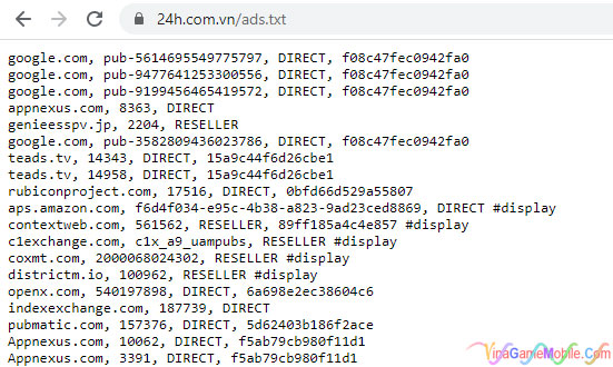 Hướng dẫn tạo file Ads.txt Adsense 01