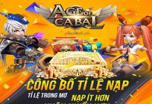 Nạp thẻ Age Of Cabal