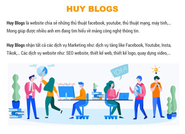 Huy Blogs - Tăng Like Facebook miễn phí 01