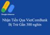 Nhận tiền Adsense qua VietComBank bị trừ bao nhiêu