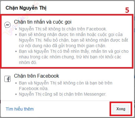 Cách chặn tin nhắn người lạ trên Facebook 03