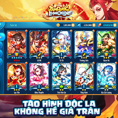 Tải game Tam Quốc Loạn Chiến cho Android, iOS, APK 01
