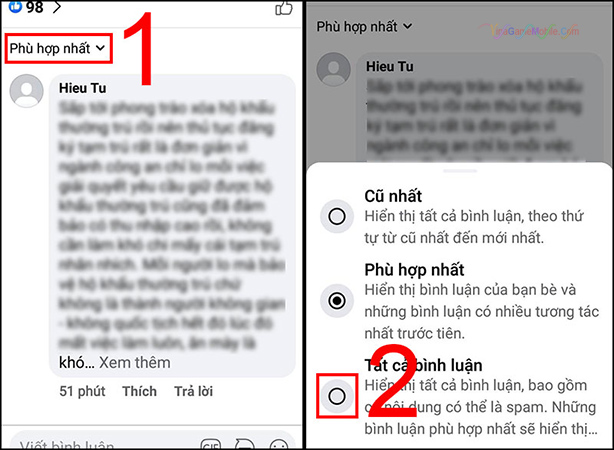 Cách xem tất cả bình luận bị ẩn trên Facebook 02