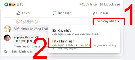 Cách xem tất cả bình luận bị ẩn trên Facebook 04